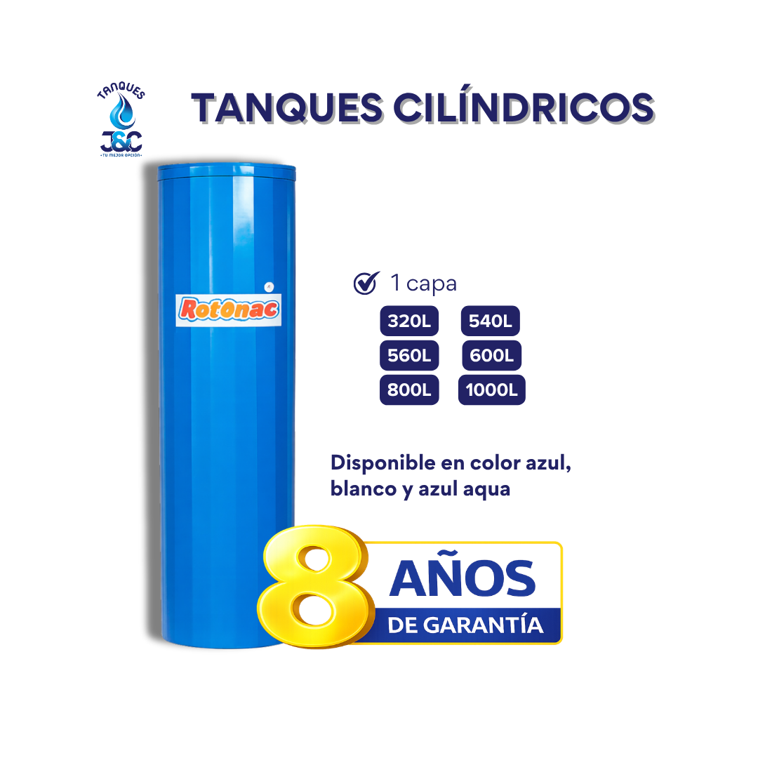 Tanque Cilíndrico Rotonac