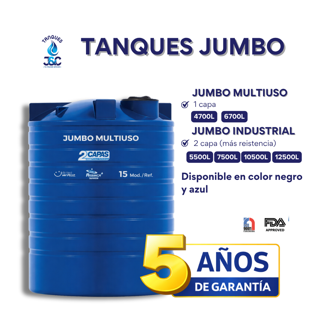 Tanque Jumbo Resinca